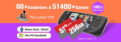 Retrobat Game Card — 3,170 Games for ROG Ally, LEGION GO, AYANEO, OneXPlayer, Steam Deck & Windows PC, Includes N64 Titles