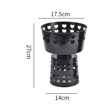 Plastic Flower Packaging Liner – Plant Stand & Fixed Bouquet Base for Floral Crafts and Supplies