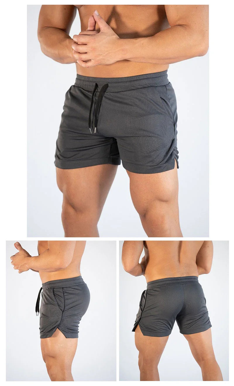 Men’s Summer Fitness Shorts - Lightweight Gym, Running, Hiking & Sports Jogging Shorts for Active Wear