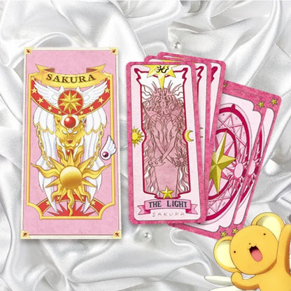 Cardcaptor Sakura Clow Card Set - Anime Cosplay Props, Kawaii Magic Wand & Collector Gift