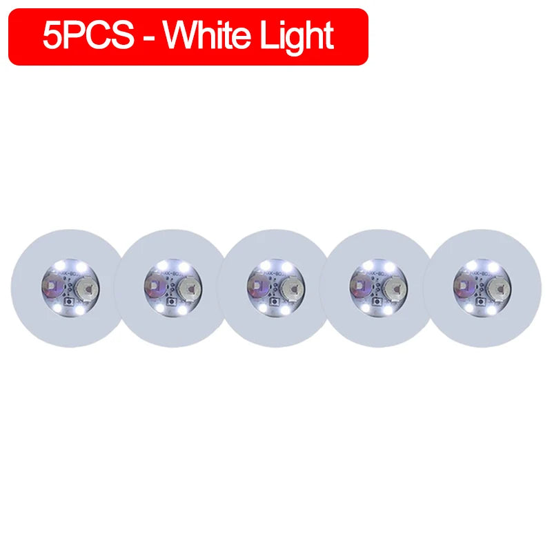 LED Coaster Sticker – Battery-Powered Luminous Glass & Bottle Pads for Bars, Parties, and Drink Decor