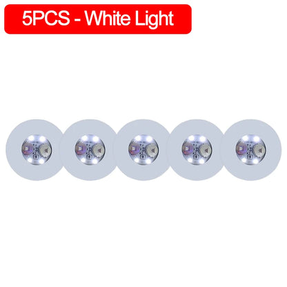 LED Coaster Sticker – Battery-Powered Luminous Glass & Bottle Pads for Bars, Parties, and Drink Decor