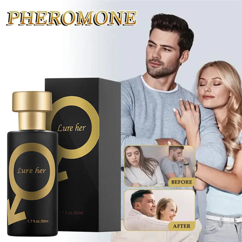 Pheromone Midnight Temptation Unisex Perfume – Irresistible High-End Couple Fragrance to Attract Opposite