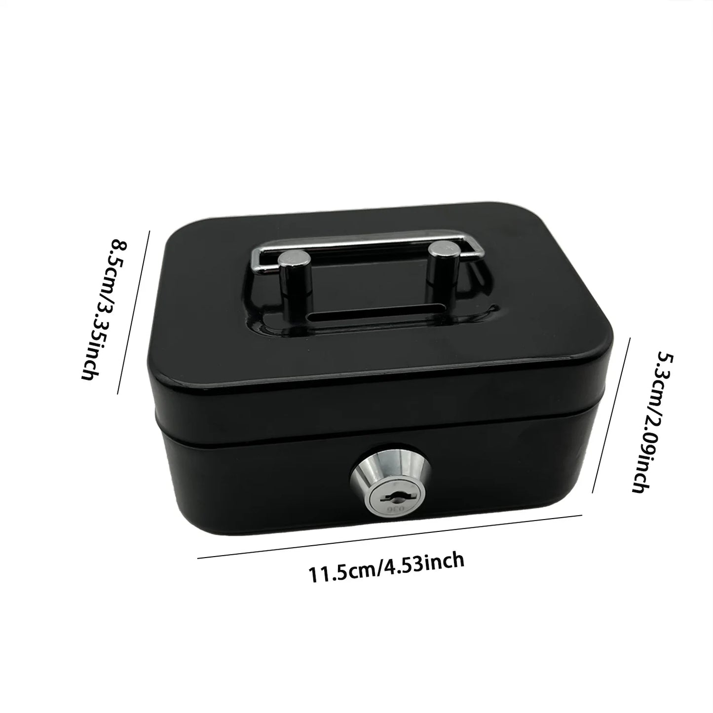 Creative Portable Piggy Bank Storage Box - Small Lockable Coin & Key Storage Organizer