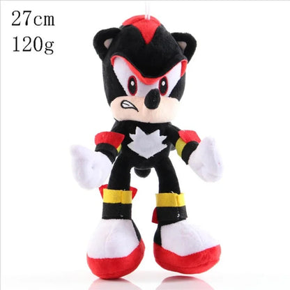 Super Sonic Hedgehog Plush Dolls — Shadow, Amy Rose, Knuckles, Tails Anime Stuffed Toy Gift for Kids