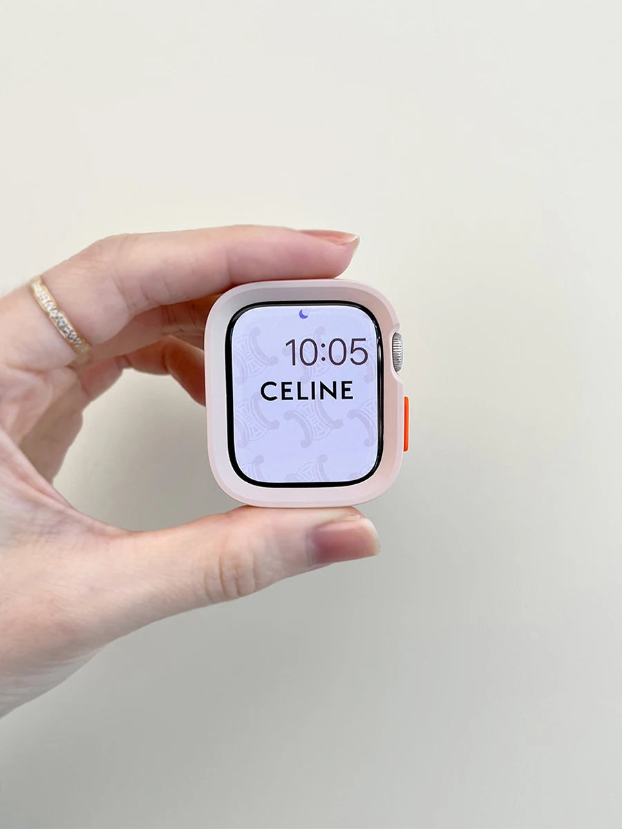 Candy Silicone Apple Watch Case & Strap - Protective Band Cover for Series 11 10 9 8 7 SE 6 5 4 Ultra 49mm 45mm 41mm 44mm 40mm