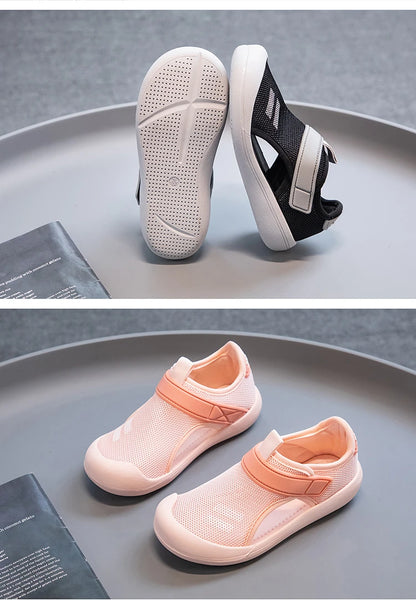 Kids’ Breathable Sport Sandals – Lightweight Summer Beach Shoes, Closed-Toe Casual Sandals for Boys & Girls