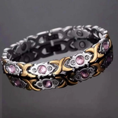 Weight Loss Magnetic Bracelet: Anti-Fatigue Therapy for Arthritis Pain Relief - Energy Jewelry Gift for Men & Women