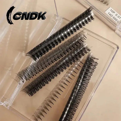 Ultra-Speed Premade Lash Fans 3–20D | 0.05/0.07mm Narrow Pointy Base — Volume Individual Eyelash Extensions