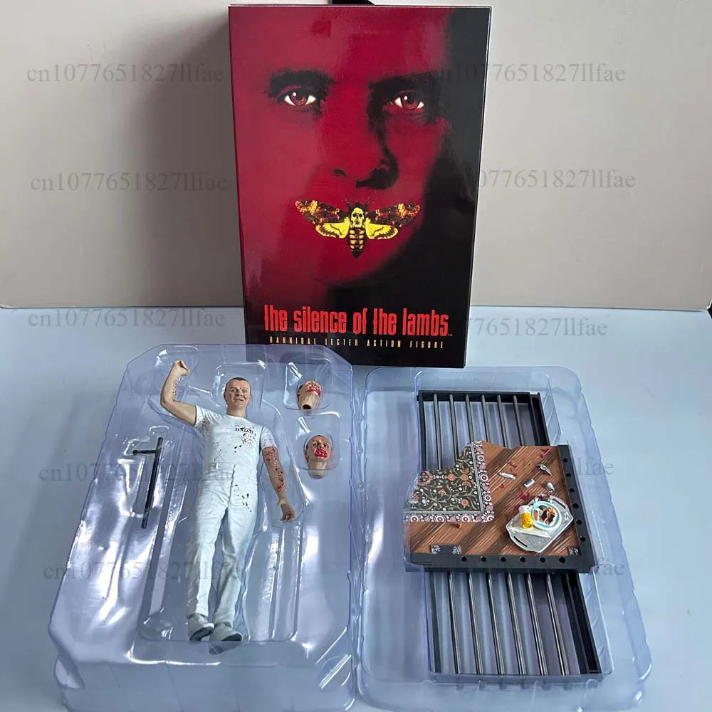 NECA Hannibal Lecter Action Figure – Silence of the Lambs Jailbreak Movable Collectible Toy