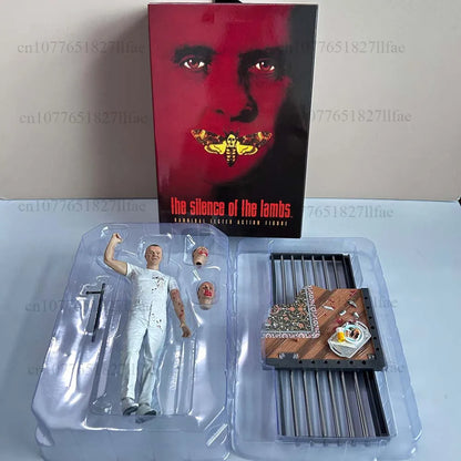 NECA Hannibal Lecter Action Figure – Silence of the Lambs Jailbreak Movable Collectible Toy