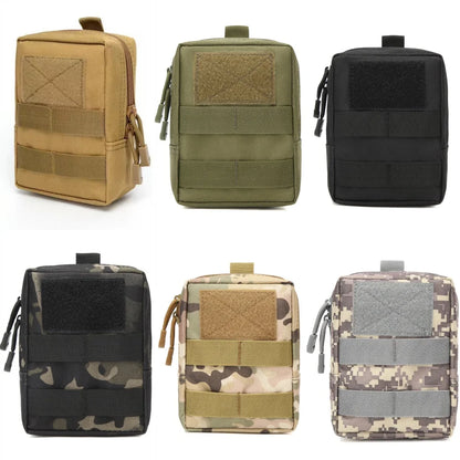 Outdoor Molle Waist Bag – Utility EDC Tool Pouch, Phone Holder for Hiking, Camping & Hunting