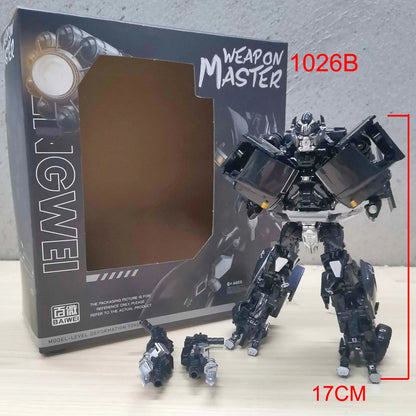Baiwei Shockwave Transformation Toys – Sentinel Prime TW1024, Ironhide TW1026 & Bumblebee TW1025 Robot Figures TW1028/TW1030