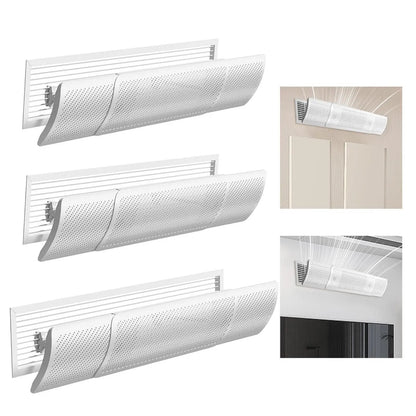 Retractable Air Conditioner Deflector – Adjustable Wind Baffle for AC Outlets, Ideal for Home, Office, Bedroom & Nursery