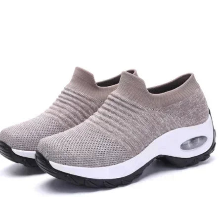 Women’s Orthopedic Sneakers – Versatile Platform Casual Tennis Shoes, Non-Slip & Wear-Resistant