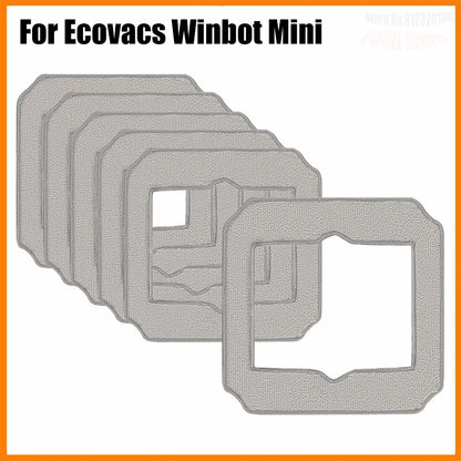 Ecovacs WINBOT MINI Replacement Mop Pads — Compatible Window Cleaner Cloth Accessories