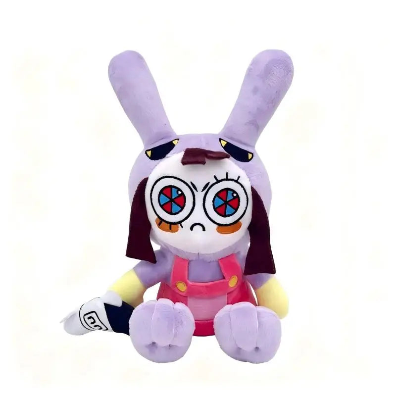 20CM Digital Circus Plush Toy - Jax Rabbit Clown Maid Doll for Fans and Collectors