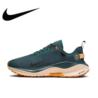 NIKE React Infinity Run Flyknit 4 GTX Sneakers for Men - Shock-Absorbing, Wear-Resistant Low Running Shoes