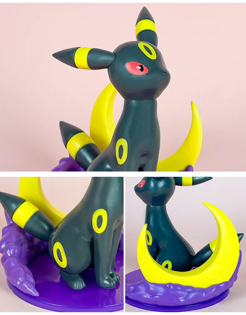 Anime Pokemon Figures – Sylveon, Umbreon, Leafeon Cute Statue Models for Tabletop Collection & Girl’s Birthday Gift