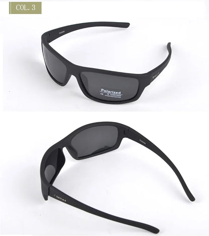 Men's Polarized Sport Sunglasses – UV400 Hiking Glasses with Polaroid Lenses, TG5104 Hipster Style