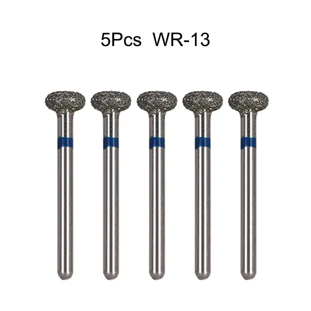 5pcs Dental Diamond Burs Drill FG 1.6mm – High-Speed Handpiece Burs for Polishing & Whitening