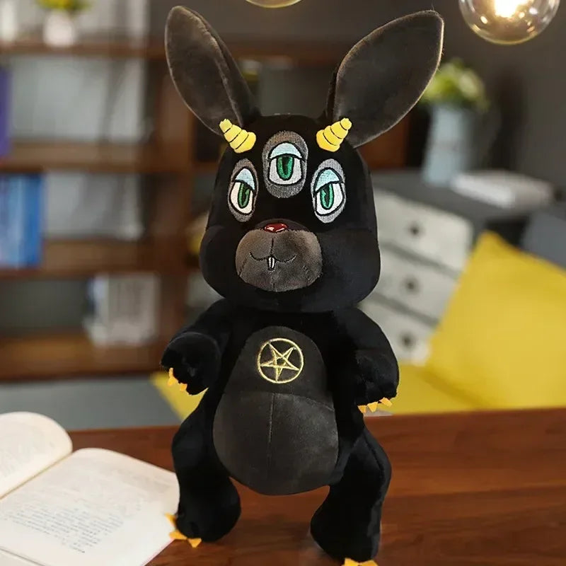 New Dark Style Plush Toys — Cute Ancient Egyptian Mythology Unicorn, Anubis, Hydra & Bastet Plush Dolls for Kids Gifts