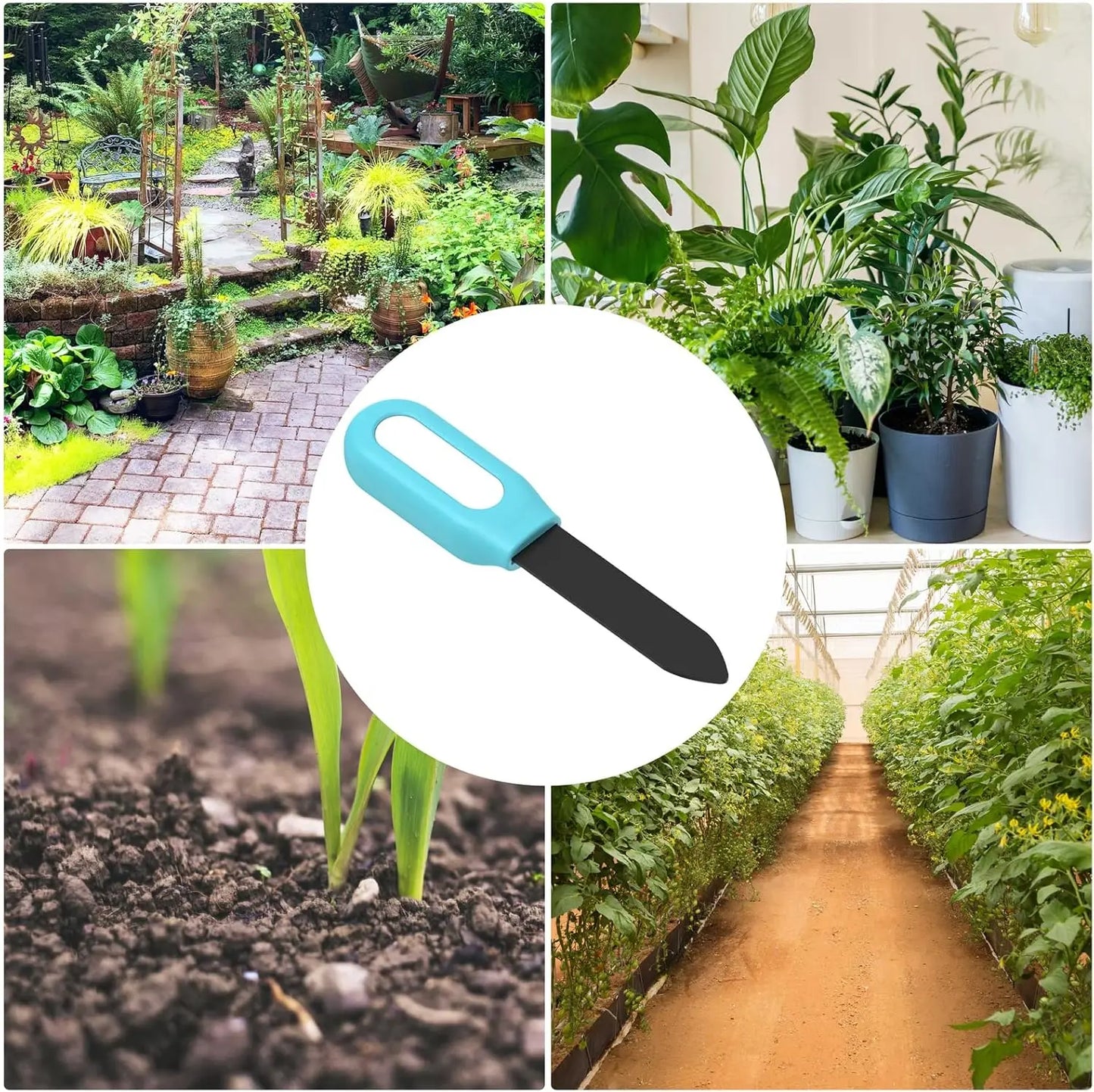 WiFi Zigbee Smart Soil Tester – Bluetooth Moisture, Humidity & Temperature Sensor with Mobile App for Real-Time Plant Monitoring