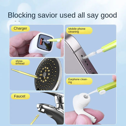 Phone Speaker & Charging Port Cleaning Kit - Dust Removal Brush Set for iPhone, Samsung and Xiaomi