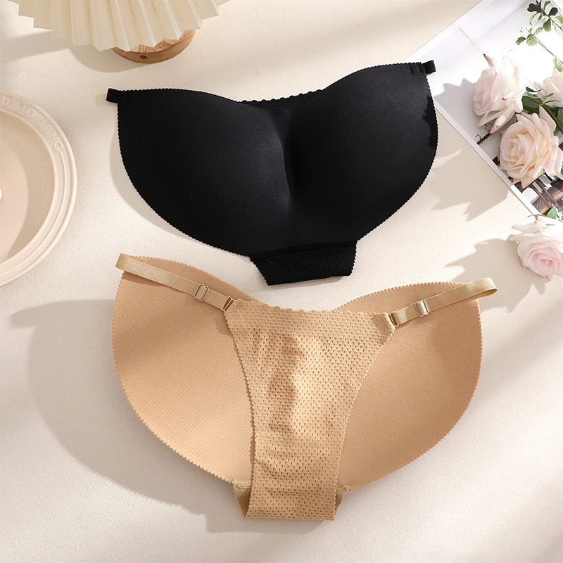 Women’s Sexy Body Shaper Butt Lifter – Hip Enhancer Briefs, Booty Lifter Shapewear with Fake Butt Pads & Control Panties