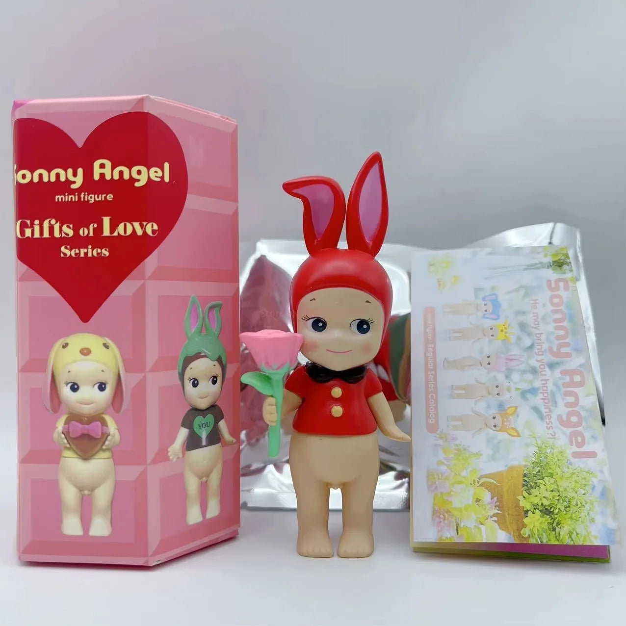 Sonny Angel Gifts of Love Series — Limited Edition Cartoon Figure Collectible, Desktop Decor Blind Box Toy