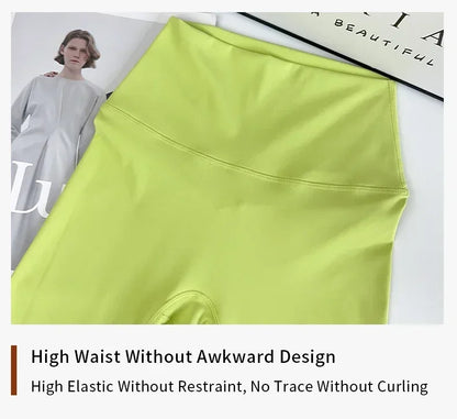 Hot Sale Women’s Fitness Leggings – High Waist Push-Up Naked Feel Running & Yoga Pants for Sports and Workout