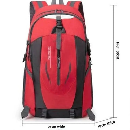 40L Outdoor Mountaineering Backpack – High-Quality Large Capacity Travel, Hiking, Climbing Sports Bag for Men and Women