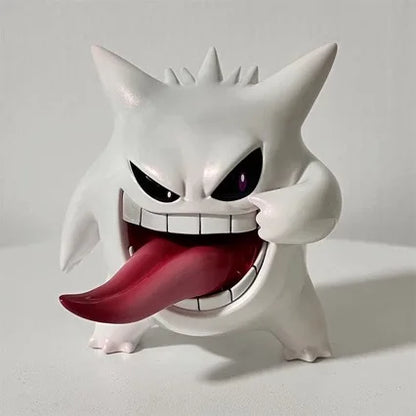 Pokemon Gengar Action Figure - Sticking Tongue Out Anime Collectible Statue, Different Colors, Kawaii Model Kids Toy & Gift
