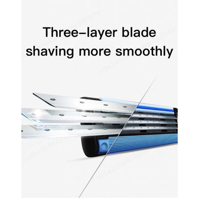 Gillette MACH 3 Men's Razor - 3-Layer Blades for Fast, Smooth Shaving and Beard Cutting