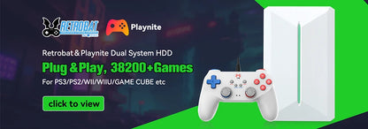 500GB Portable External Gaming Hard Drive – 3,760+ 3D/AAA Games for PS4, PS3, PS2, Switch, Wii, N64, DC & More (Windows PC)