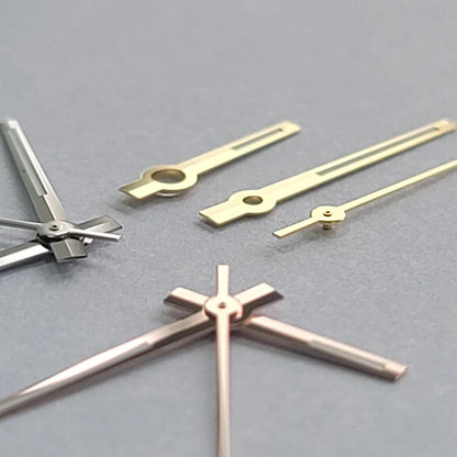 Green Luminous Watch Hands Set – Silver Gold Rose Watch Accessories for NH35/NH36/4R/7S Movements