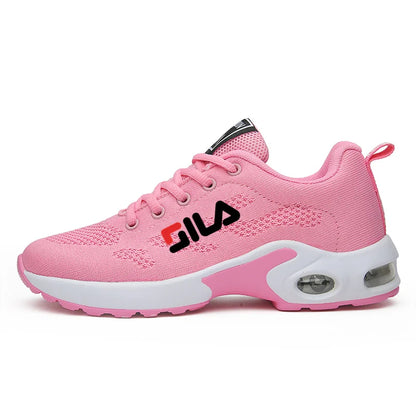 New Women's Running Shoes – Breathable Mesh, Air Cushion Lace-Up Sports Sneakers for Summer
