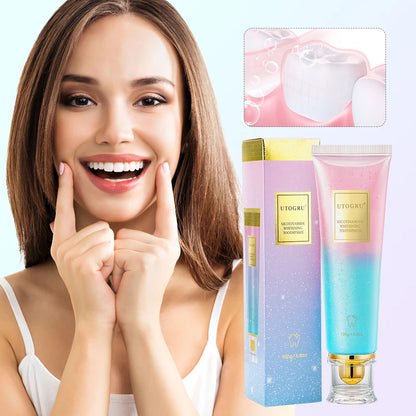 100g Niacinamide Whitening Toothpaste – Stain Removal & Fresh Breath for Men and Women