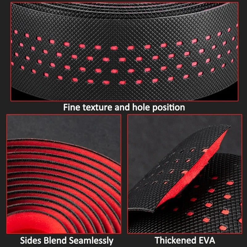 BUCKLOS Road Bike Handlebar Tape – Soft PU EVA Anti-Slip Shock-Absorbing Grip for Gravel and Cycling