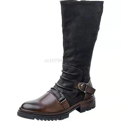 Men’s Medieval PU Leather Ankle Boots - Retro Victorian Renaissance Cosplay Shoes