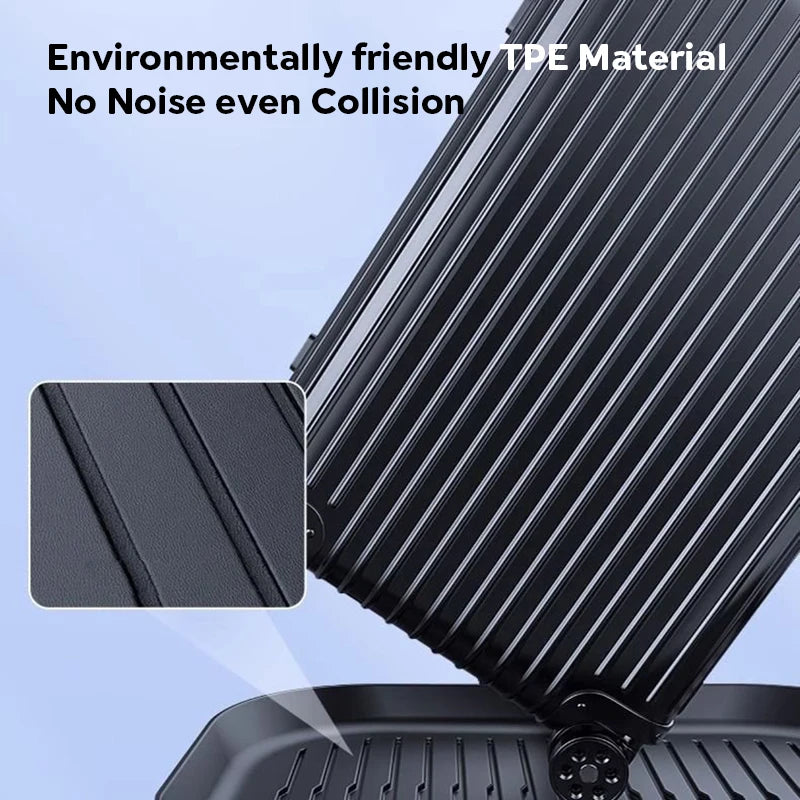 Tesla Model 3 Highland 2024 TPE Trunk Mats – Waterproof Front & Rear Layered Carpet Pads