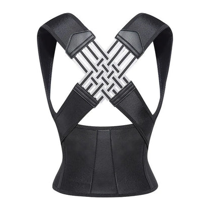 Magnetic Therapy Back Posture Corrector — Adjustable Shoulder Support for Sitting Posture | Breathable & Body Shaping Brace