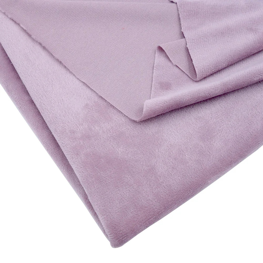 160CM/63" Wide Minky Plush Fabric – Super Soft Flannel Fabric for DIY Dolls, Toys, and Crafts, Sold by the Meter