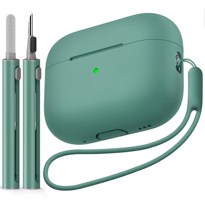 AirPods Pro 2 Silicone Case Cover - Soft Protective Case with Cleaning Kit for Apple AirPods Pro 2nd Generation