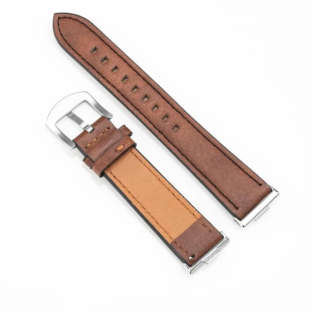 Leather Strap for Huawei Watch – Replacement Sport Wristband for Fit1, Fit2, Fit3, Fit4 & Fit4 Pro