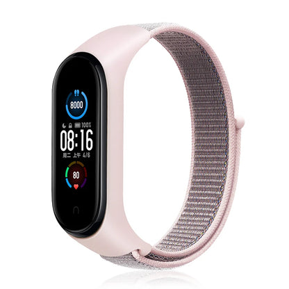 Nylon Loop Strap for Xiaomi Mi Band - Adjustable Sport Wristband Bracelet for Mi Band 3 4 5 6 7 8