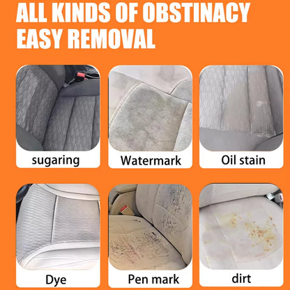 2-in-1 Foaming Car Seat Cleaner - Quick-Dry Fabric Stain Remover for Car Interior Seats