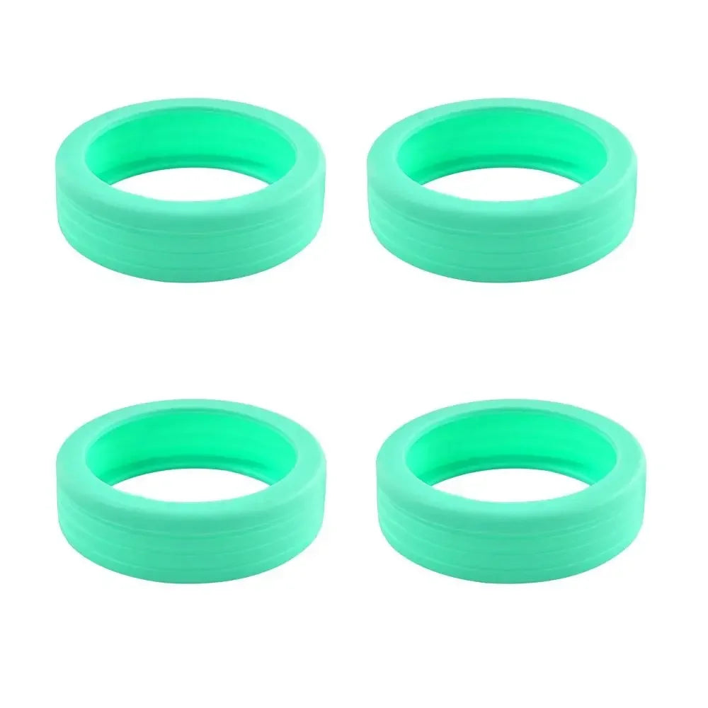 4/8PCS Travel Luggage Wheel Protectors — Noise-Reducing Caster Covers for Suitcase Trolley Boxes