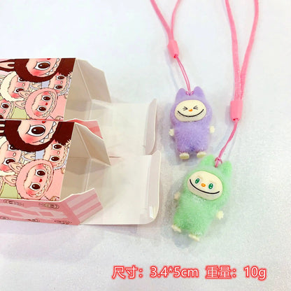 2025 Labubu Resin Pendant — Cute Backpack Accessory & Desktop Ornament, Surprise Birthday Gift for Children