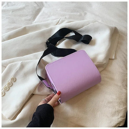 Classic PU Leather Crossbody Bag for Women – Fashion Shoulder Messenger, Travel Handle Flap Handbag